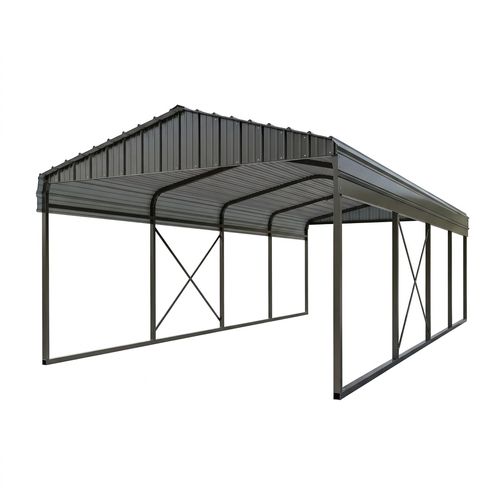 FILLOSLOV Oversized All Weather Carport 10x20 FT