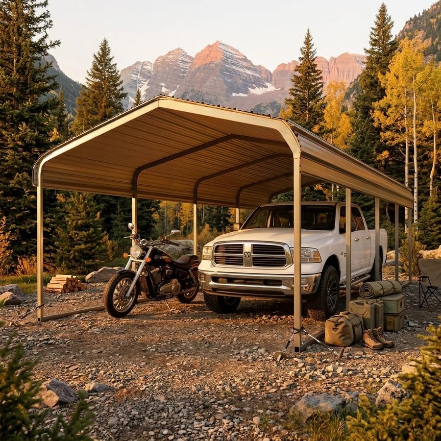 Carport vs garage comparison