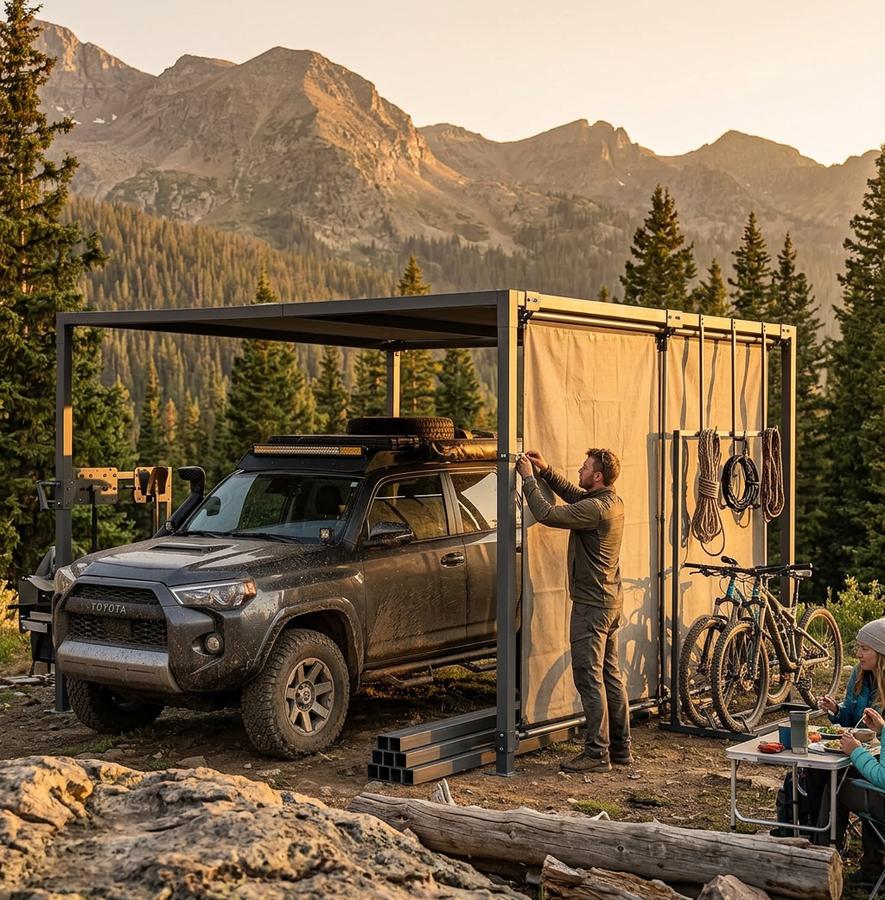 20x20 FT carport accessories and panels